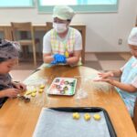 スイートポテトの型抜き