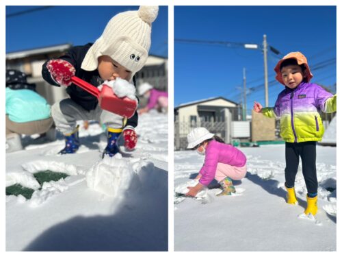 雪あそび